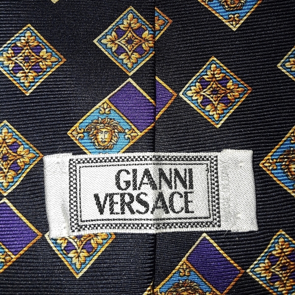 Gianni Versace Authentic men's tie - Picture 2 of 6